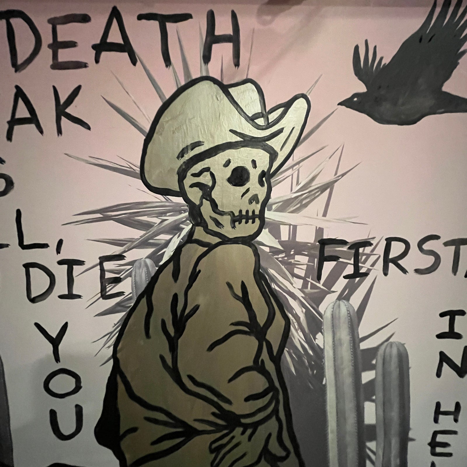 Western gothic panting by CJ Hughes