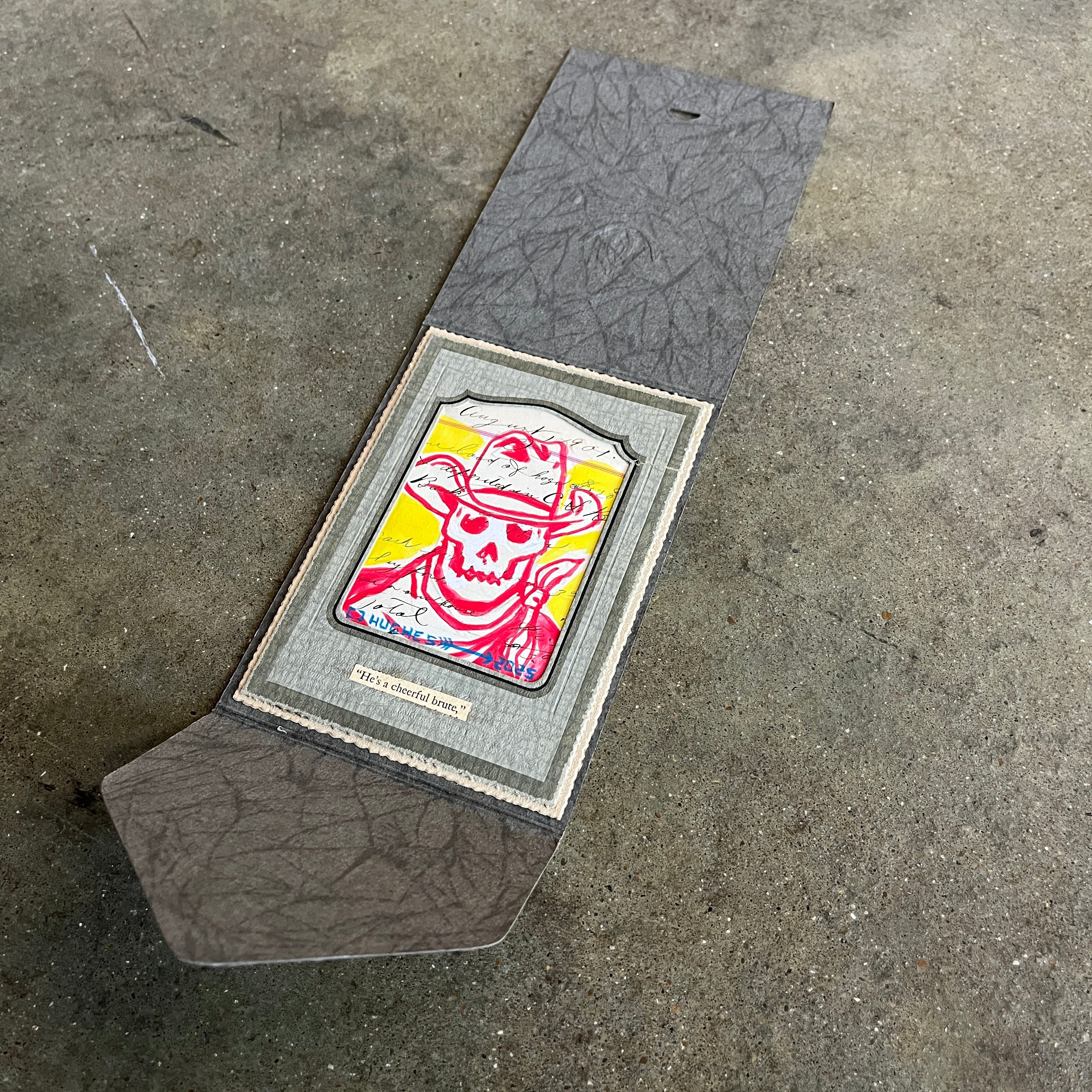 He's a cheerful brute. - Original watercolor