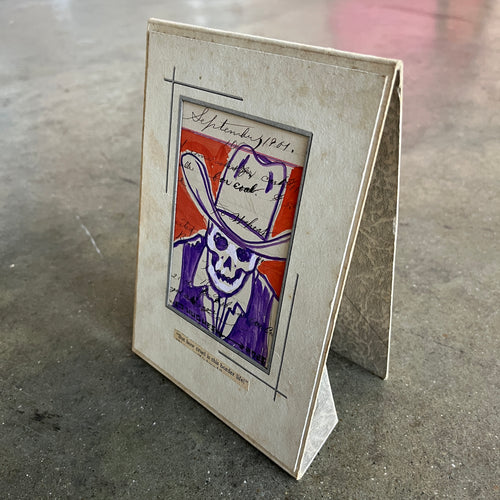 But how cruel is this border life! - Original watercolor