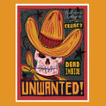 Unwanted western wanted poster art by CJ Hughes