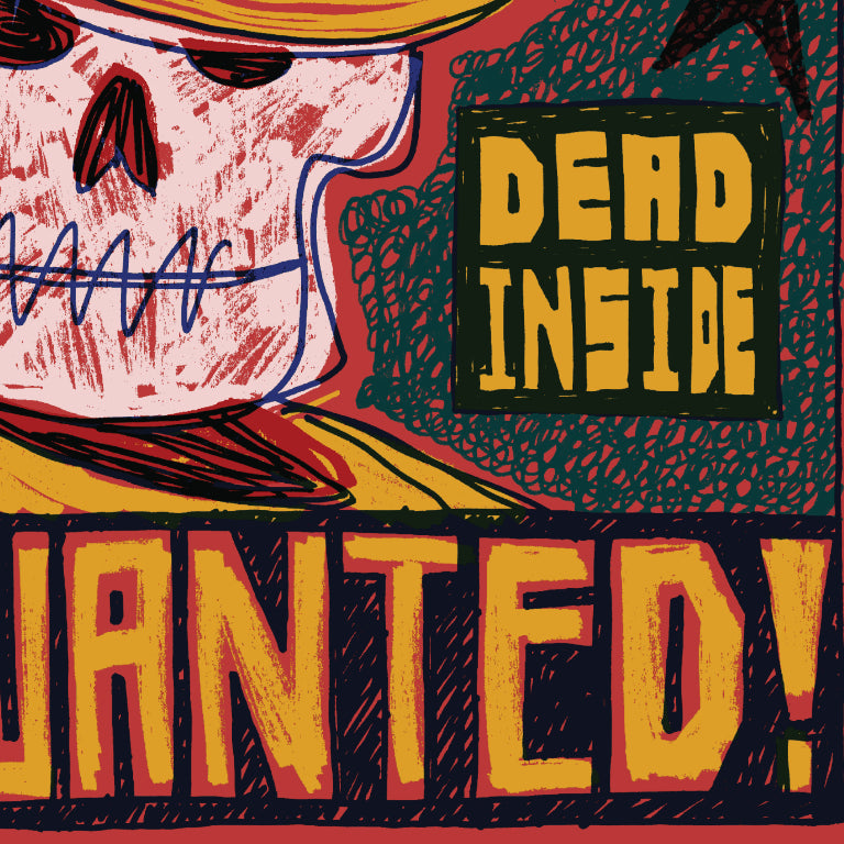 outlaw western art poster by CJ Hughes