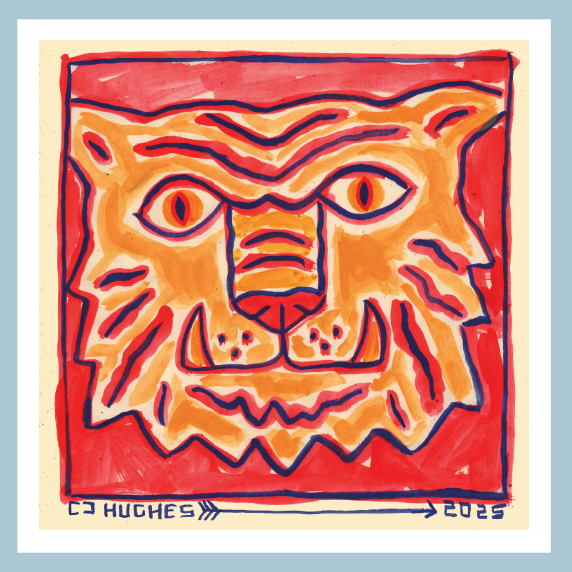 Whistling Wampus - Arkansas Folklore  - Art Print