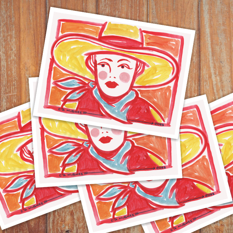 Western Express Monthly Western Art Print Club by CJ Hughes